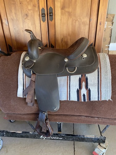 Brown wintec western - brown,